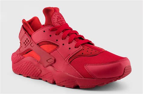 nike huarache zwart rood|jd huaraches.